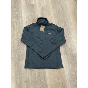 Patagonia Women's Better Sweater 1/4 Zip Pullover, Nouveau Green, Small, NWT